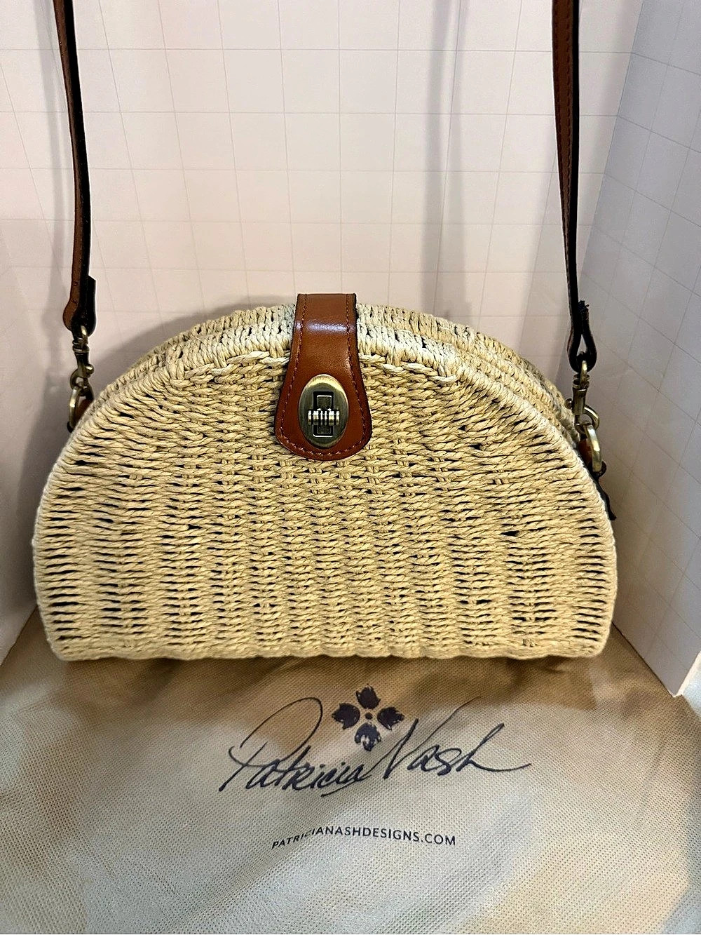 Patricia Nash Bonilla Spring
Wicker Basket Weave Susella
Crossbody Purse55